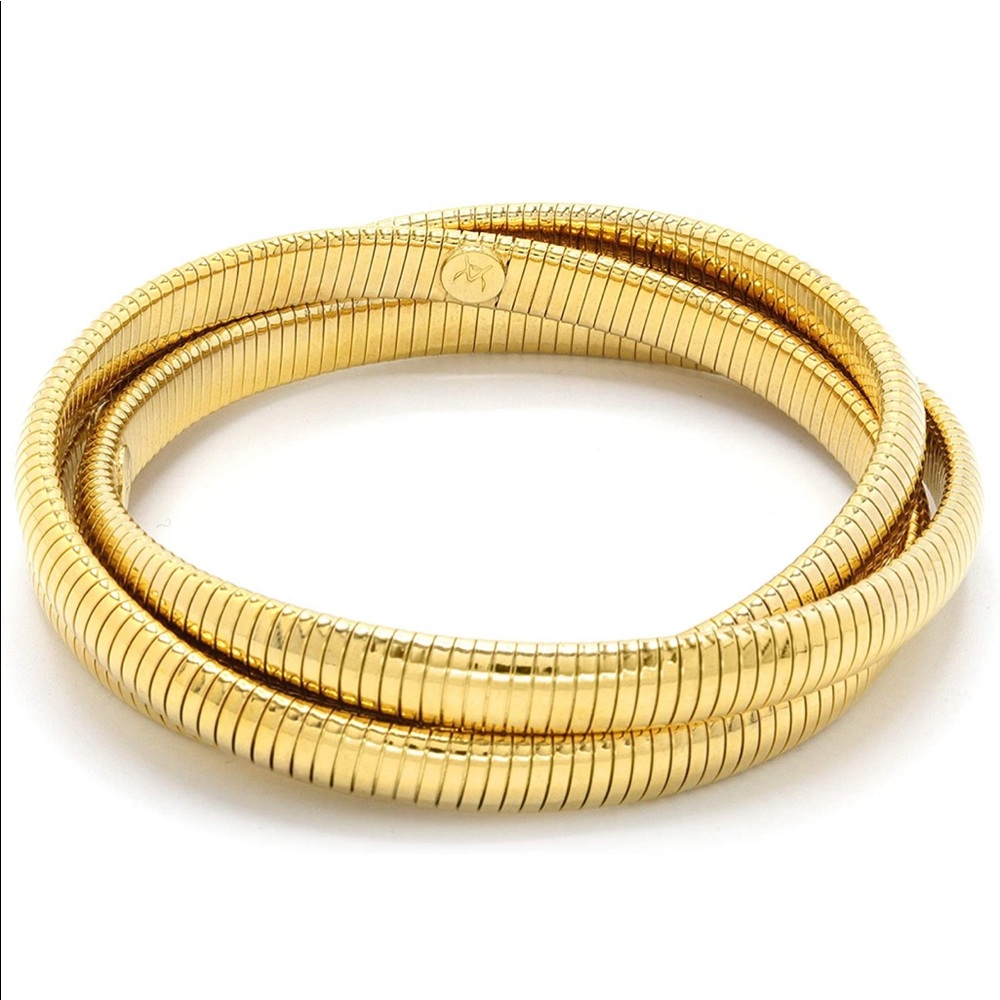 NWT Janis Savitt Double Cobra Bracelet